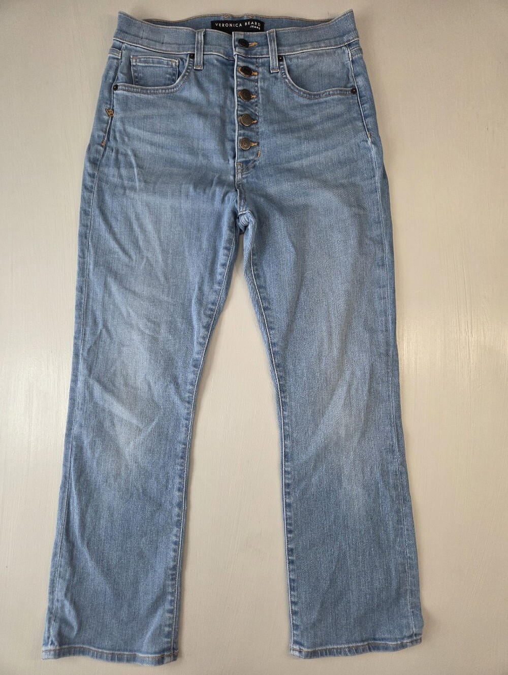 Veronica Beard Carly Kick Flare Jean